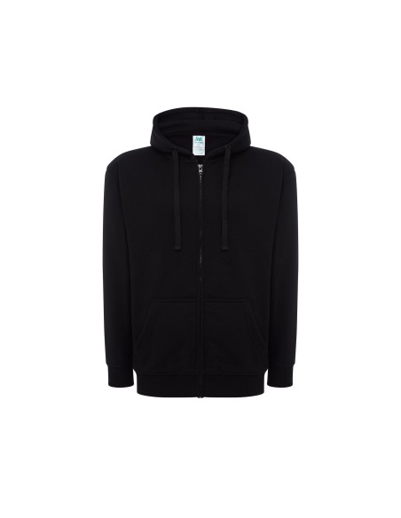 J-SWUAHOOD-Zipped Hooded Sweater